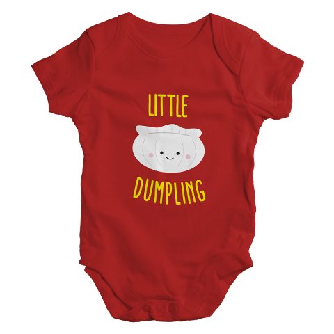 Little Dumpling Baby Onesie By Lillian Lee