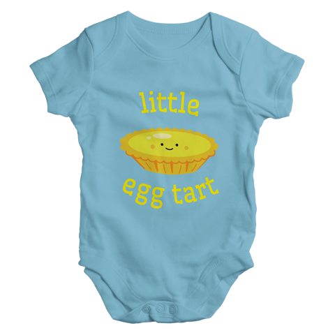 Little Egg Tart Baby Onesie By Lillian Lee