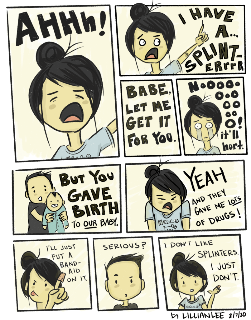 FrankLee Amazing comic: Splinters by Empty Bamboo Girl, aka Lillian Lee
