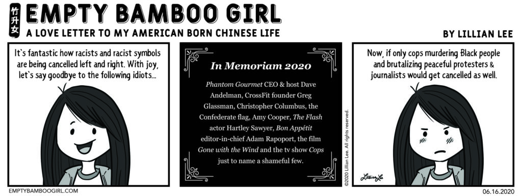 Cancel Out Racism. | EMPTY BAMBOO GIRL