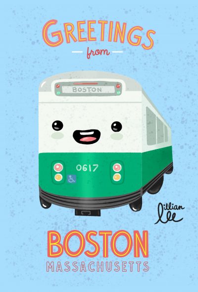 Greetings from Boston by Lillian Lee