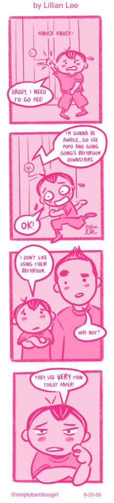 a comic by lillian lee